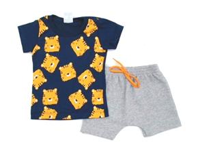 Conjunto masc manga curta