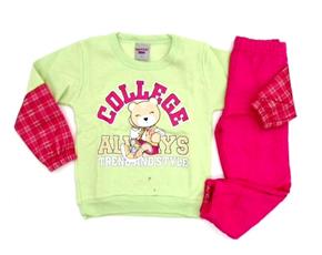 Conjunto fem moletom