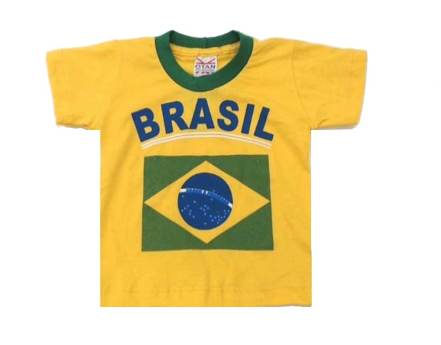 Camiseta Otan Bebe M/c Malha Brasil