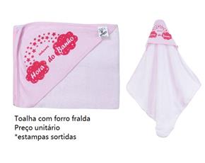 Toalha-banho Mafessoni Bebe Fralda Capuz (65x65cm)
