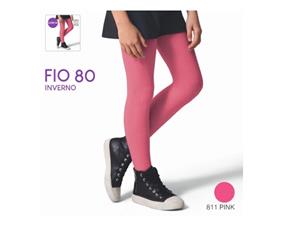 Meia-calça Selene Inf Alg Fio 80 Pink