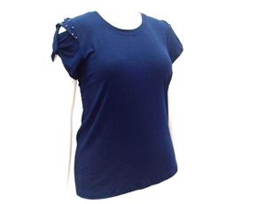Blusa ad extrag manga curt