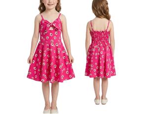 Vestido Nilvitex Infantil Alça Poliéster Estampado