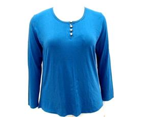 Blusa Vestbem Ad Exg Fem M/l Viscol Botões