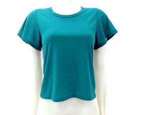 Blusa Sangos Ad Fem M/c Poli Canel Cropped