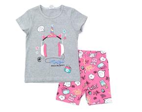 Conjunto Catolele Inf Fem M/c Cotton Bermuda