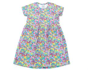 Vestido Shumakids Juv M/c Cotton Estamp