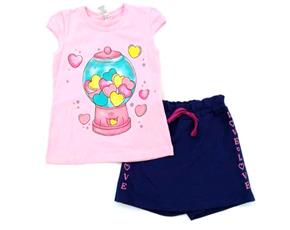 Conjunto Shumakids Inf Fem Mga Jap Cotton Short-sa