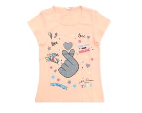 Blusa inf manga curta