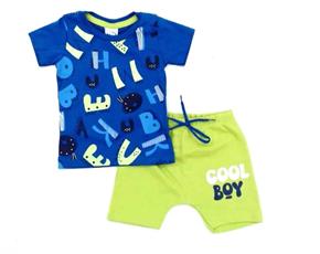 Conjunto Gatutty Bebe Masc M/c Malha