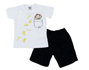 Conjunto masc m/curta