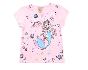 Blusa juv manga curta