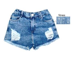 Short Importsb Juv Fem Jeans Strass