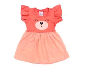 Vestido Fashionkids Bebe Mga Jap Malha