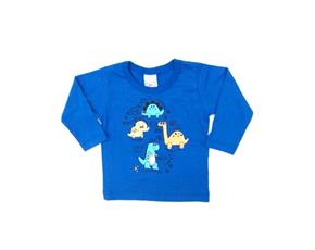 Camiseta Fashionkids Bebe Masc M/l Malha