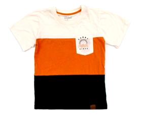 Camiseta Lillo&co Inf Masc M/c Malha Bolso