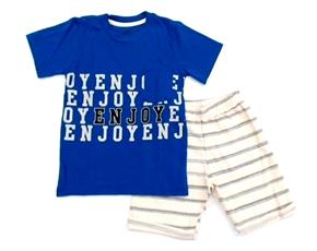 Conjunto inf manga curta
