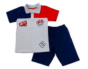 Conjunto inf manga curta
