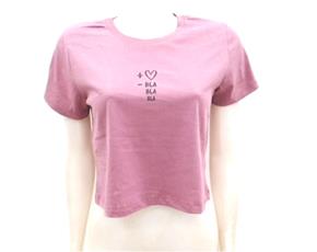 Blusa ad manga curta