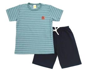 Conjunto inf manga curta