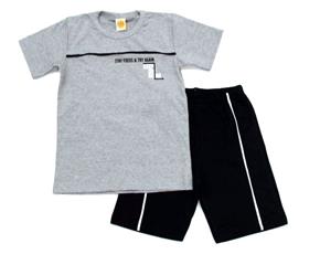 Conjunto inf manga curta