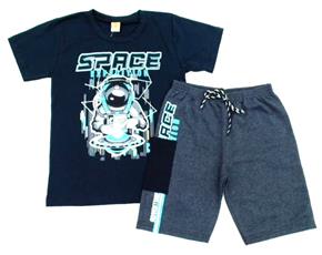 Conjunto Jaki Juv Masc M/c Malha