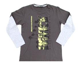 Camiseta juv manga longa