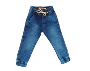 Calça Nacional P.passos Masc Jeans Lycra Elástico