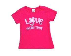 Blusa inf manga curta