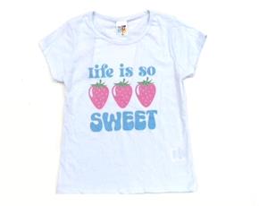 Blusa juv manga curta