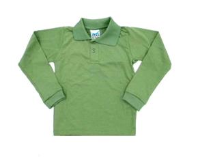 Polo masc manga longa