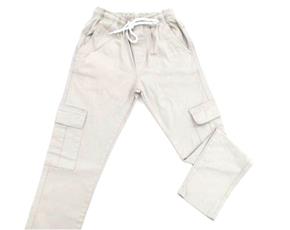 Calça juv jeans/tactel