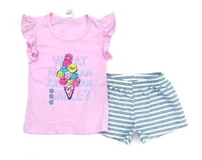 Conjunto inf manga curta