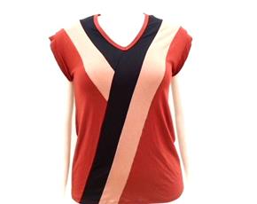 Blusa ad extrag manga curt