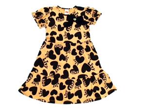 Vestido inf manga curta