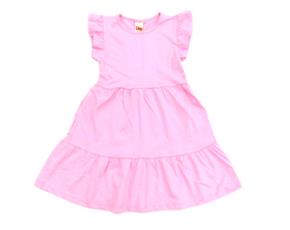 Vestido inf manga curta