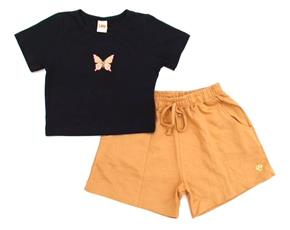 Conjunto juv manga curta