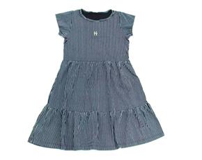 Vestido juv manga curta