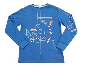 Camiseta juv manga longa
