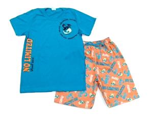 Conjunto juv manga curta