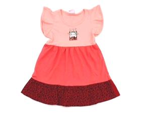 Vestido manga curta