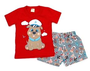 Conjunto masc m/curta