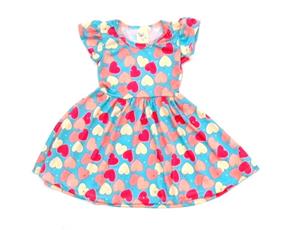 Vestido manga curta