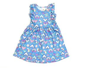 Vestido inf manga curta