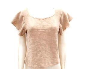 Blusa ad manga curta