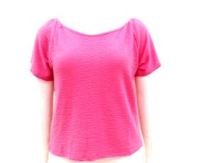 Blusa ad extrag manga curt