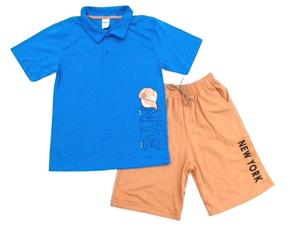 Conjunto juv manga curta