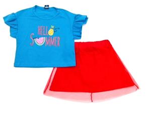 Conjunto inf manga curta