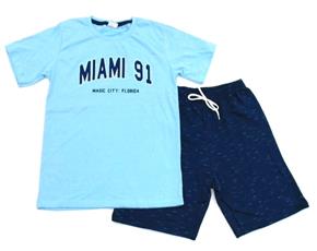 Conjunto juv manga curta