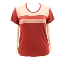 Blusa ad extrag manga curt